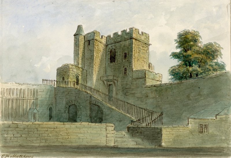 مكتب الجواهر ، 1784 (مرحاض على ورق) بواسطة مدرسة اللغة الإنجليزية