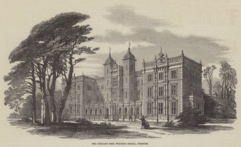 مدرسة تدريب Kneller Hall ، ويتون (نقش) بواسطة مدرسة اللغة الإنجليزية
