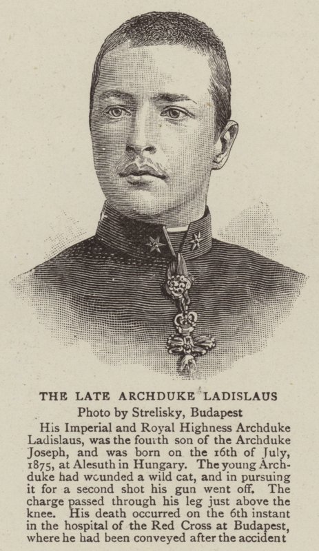 The Late Archduke Ladislaus (engraving) بواسطة مدرسة اللغة الإنجليزية