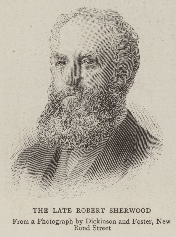 The Late Robert Sherwood (engraving) بواسطة مدرسة اللغة الإنجليزية