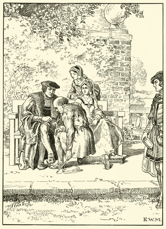 The More Family and the Jester (حبر على ورق) بواسطة مدرسة اللغة الإنجليزية