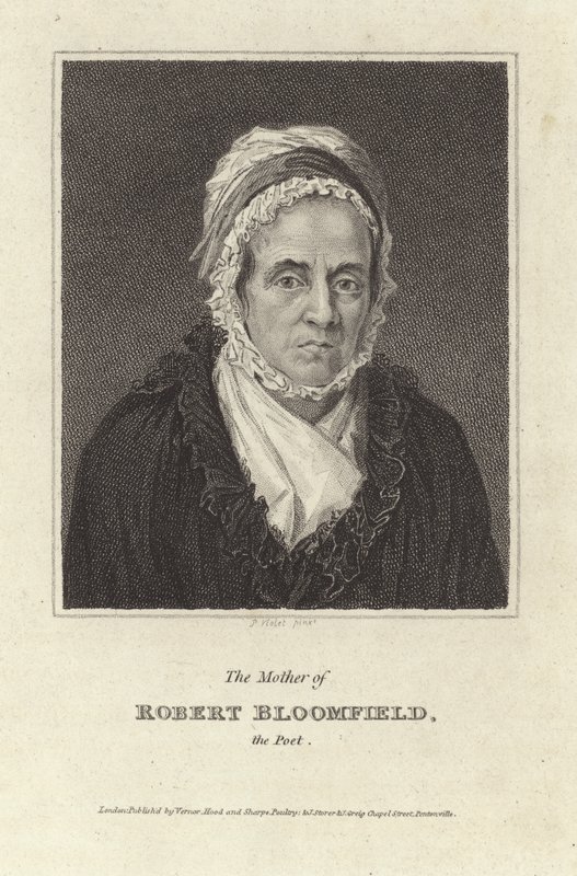 The Mother of Robert Bloomfield, the Poet (engraving) بواسطة مدرسة اللغة الإنجليزية