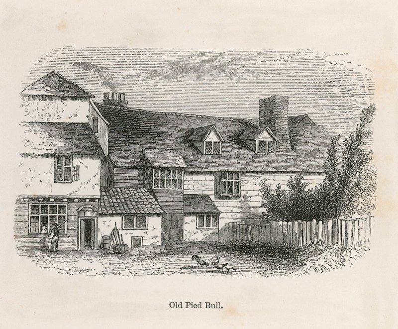 The Old Pied Bull (الخلفي) بواسطة مدرسة اللغة الإنجليزية