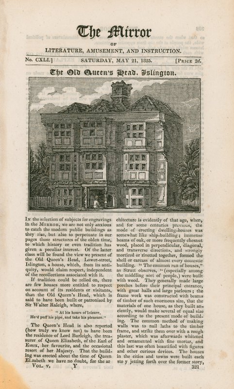 رئيس أولد كوينز ، Islington بواسطة مدرسة اللغة الإنجليزية