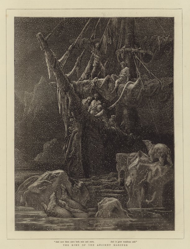 The Rime of the Ancient Mariner (engraving) بواسطة مدرسة اللغة الإنجليزية