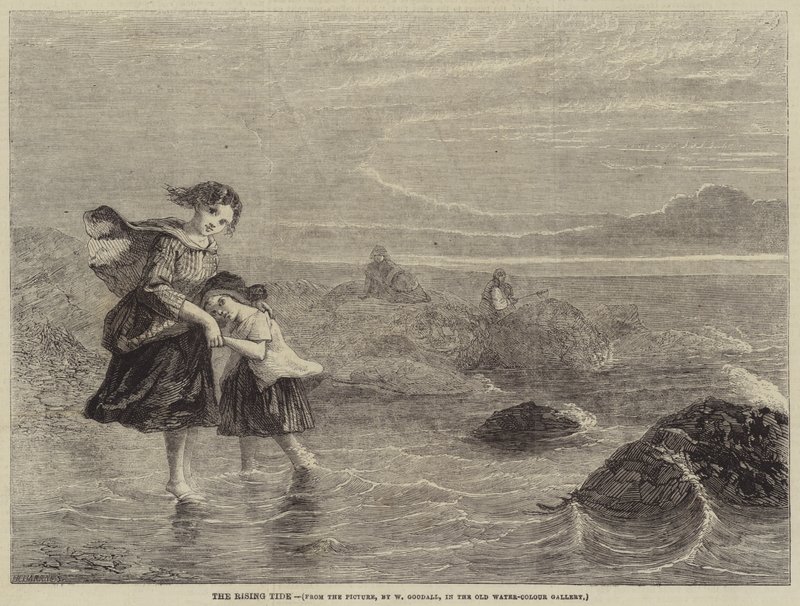 The Rising Tide (engraving) بواسطة مدرسة اللغة الإنجليزية