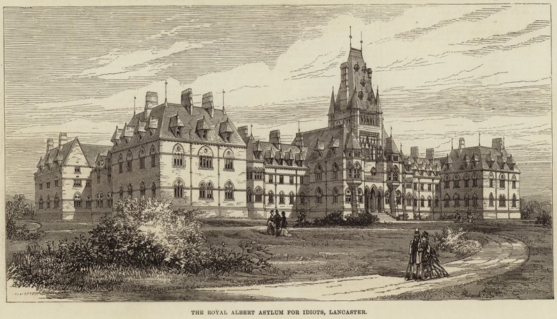 The Royal Albert Asylum for Idiots، Lancaster بواسطة مدرسة اللغة الإنجليزية