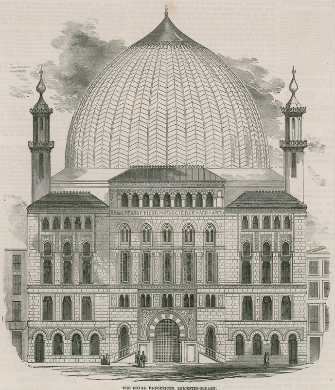 The Panopticon الملكي للعلوم والفنون ، ليستر سكوير ، لندن بواسطة مدرسة اللغة الإنجليزية