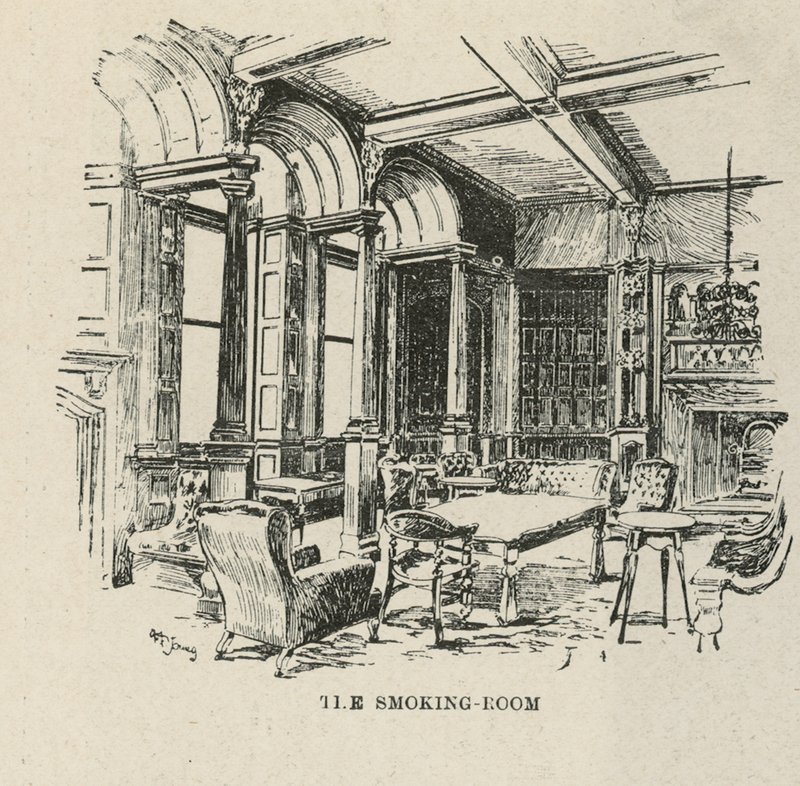 ذا راسل هوتل راسل سكوير: The Smoking Room بواسطة مدرسة اللغة الإنجليزية