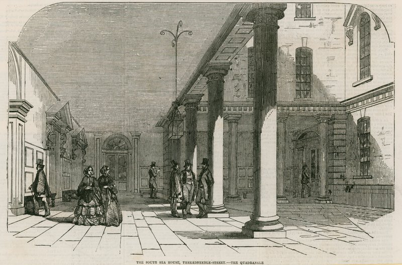 The South Sea House ، شارع ثريدنيدل ، لندن - The Quadrangle بواسطة مدرسة اللغة الإنجليزية
