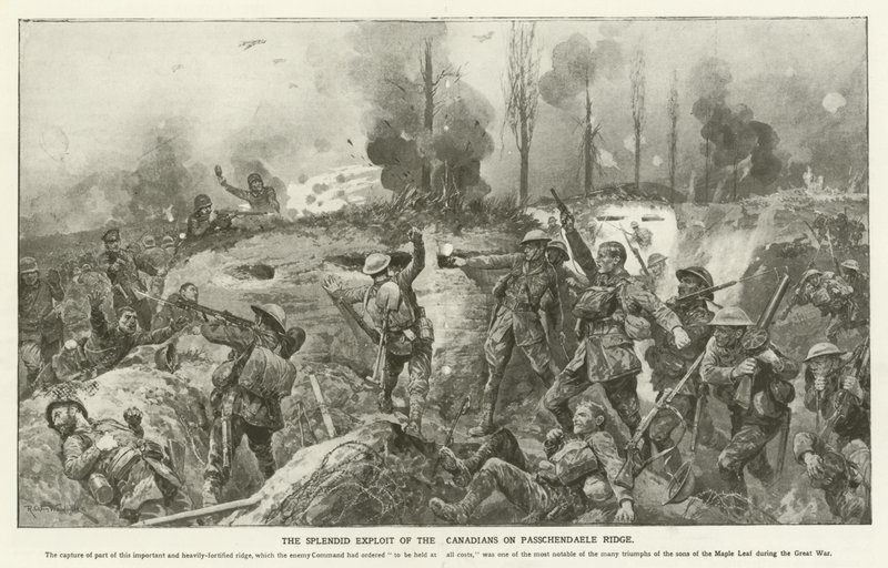 الاستغلال الرائع للكنديين في Passchendaele Ridge ، الحرب العالمية الأولى بواسطة مدرسة اللغة الإنجليزية