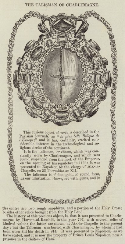 The Talisman of Charlemagne (engraving) بواسطة مدرسة اللغة الإنجليزية