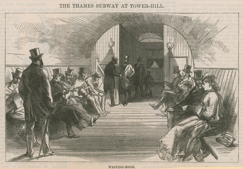 The Thames Subway at Tower Hill بواسطة مدرسة اللغة الإنجليزية