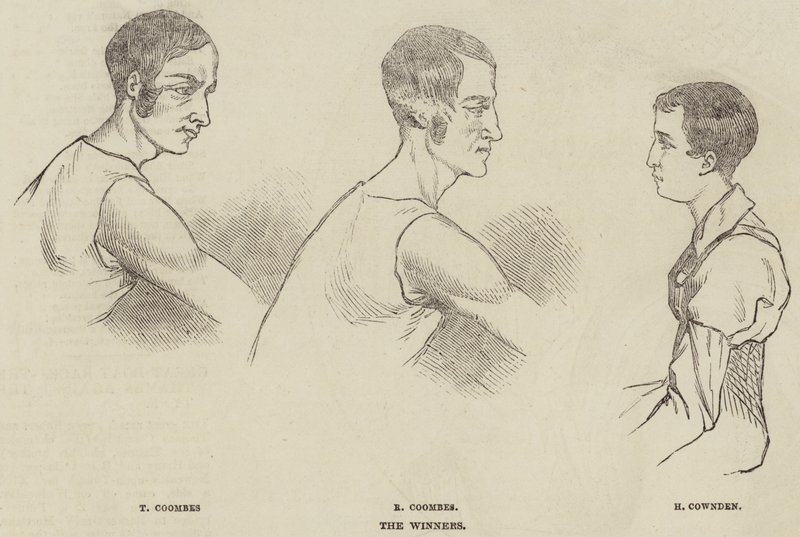 The Winners (engraving) بواسطة مدرسة اللغة الإنجليزية
