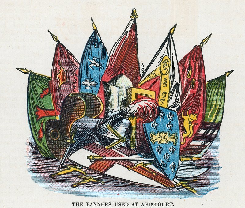 اللافتات المستخدمة في Agincourt بواسطة مدرسة اللغة الإنجليزية