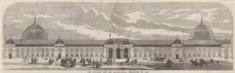 مبنى المعرض الدولي لعام 1862 بواسطة مدرسة اللغة الإنجليزية