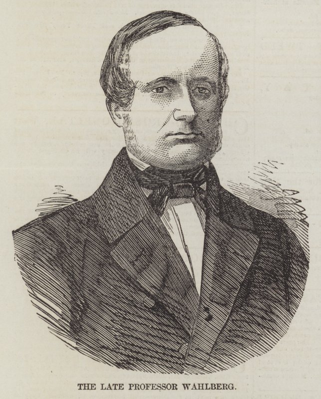 The late Professor Wahlberg (engraving) بواسطة مدرسة اللغة الإنجليزية