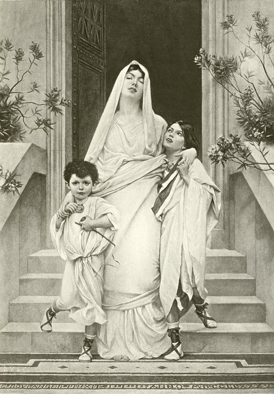 والدة غراتشي (الحفر) بواسطة مدرسة اللغة الإنجليزية