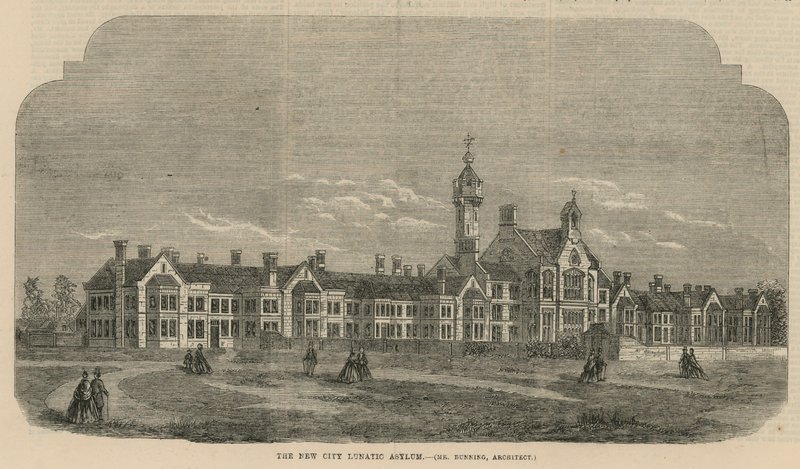 المدينة الجديدة Lunatic Asylum بواسطة مدرسة اللغة الإنجليزية