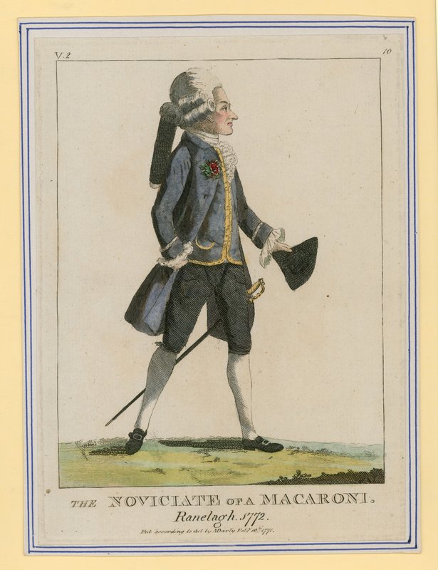 ابتداع معكرونة ، رانيلاغ ، 1772 بواسطة مدرسة اللغة الإنجليزية