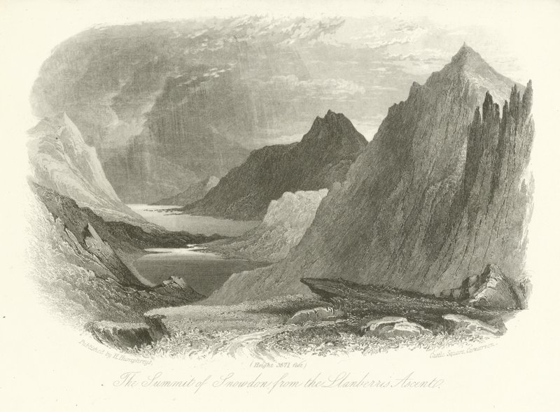 قمة Snowdon من صعود Llanberis ، ويلز بواسطة مدرسة اللغة الإنجليزية