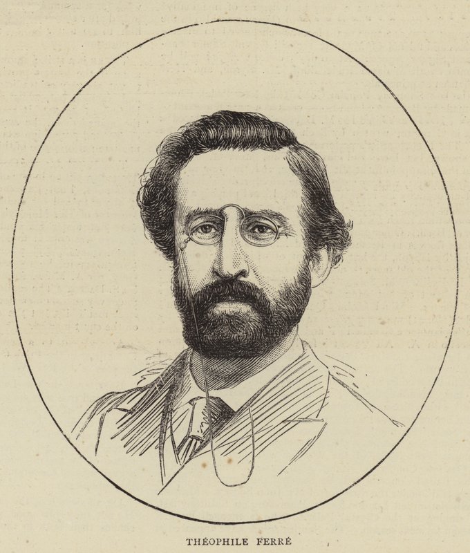 Theophile Ferre (engraving) بواسطة مدرسة اللغة الإنجليزية