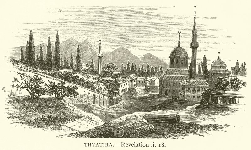 ثياتيرا ، الوحي ، الثاني بواسطة مدرسة اللغة الإنجليزية