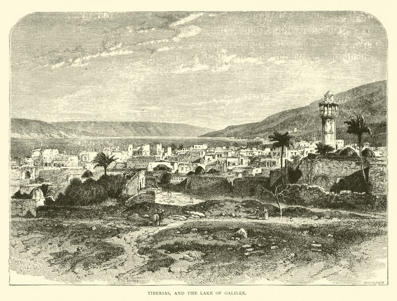 طبريا وبحيرة الجليل بواسطة مدرسة اللغة الإنجليزية