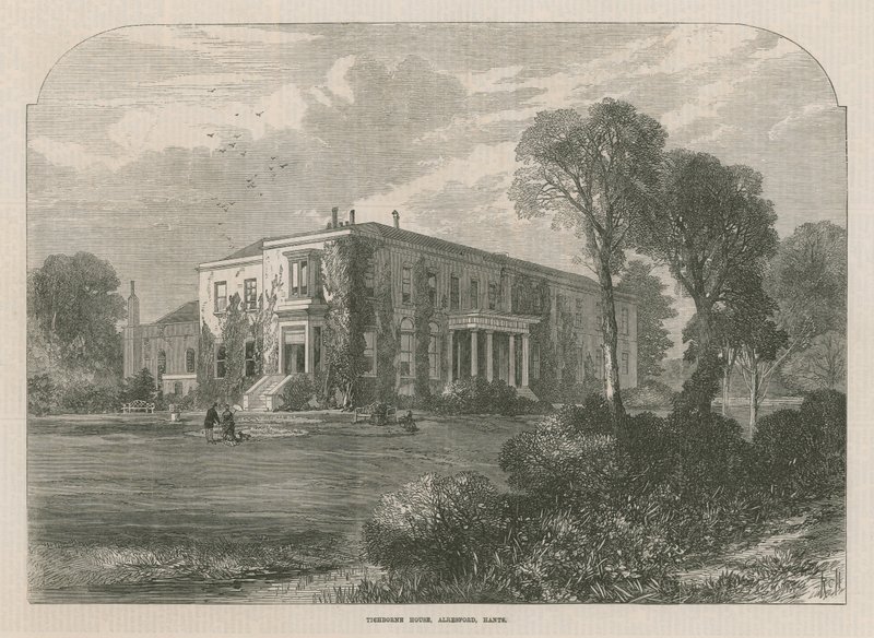 Tichborne House بالقرب من Alresford بواسطة مدرسة اللغة الإنجليزية