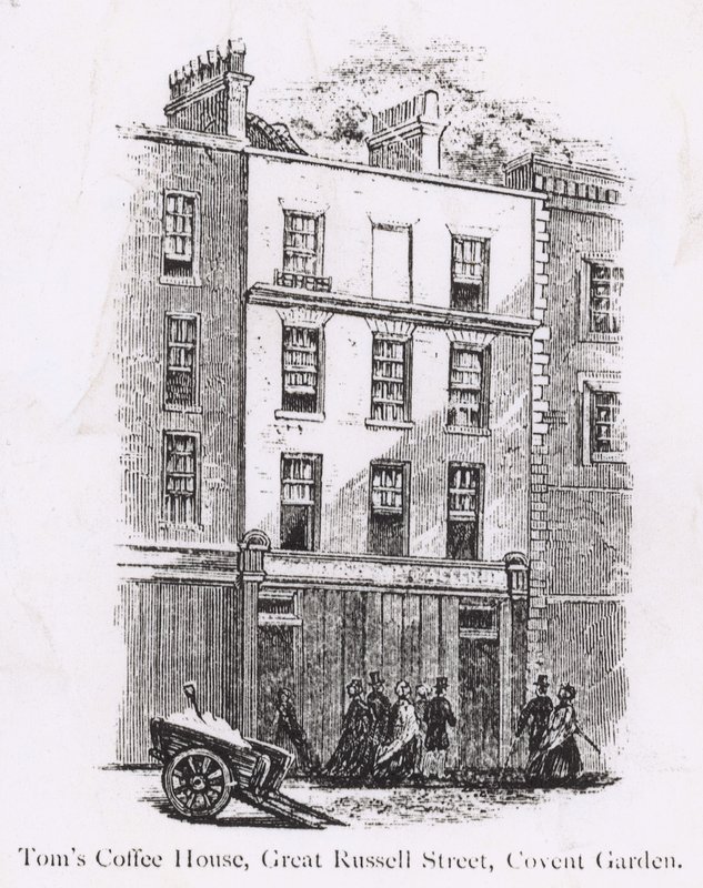 Toms Coffee House، Great Russell Street، Covent Garden بواسطة مدرسة اللغة الإنجليزية