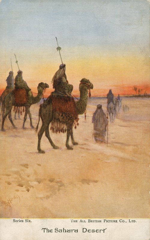 المسافرون في الصحراء الكبرى (لون ليثو) بواسطة مدرسة اللغة الإنجليزية