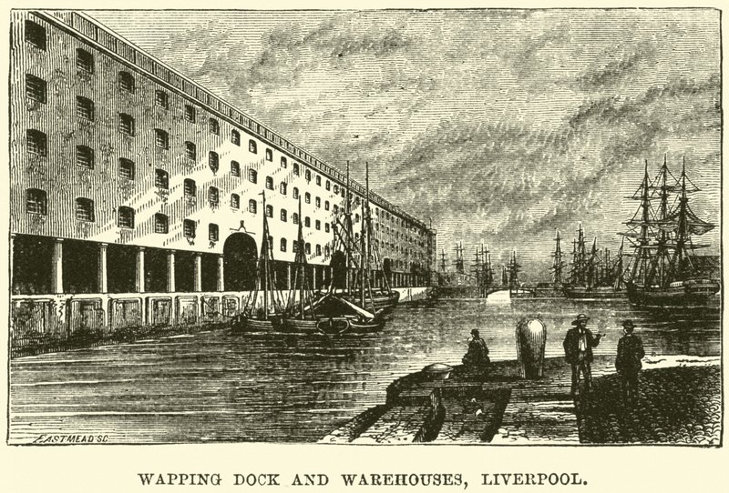 Wapping Dock and Warehouses ، ليفربول بواسطة مدرسة اللغة الإنجليزية