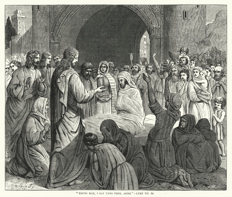 Young man, I say unto thee, arise, Luke VII بواسطة مدرسة اللغة الإنجليزية