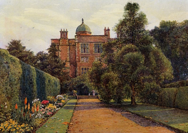 Doddington Hall ، بالقرب من لينكولن (لون ليثو) بواسطة إرنست آرثر رو