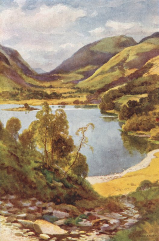 Grasmere من Loughrigg (لون ليثو) بواسطة إرنست ويليام هاسلهوست