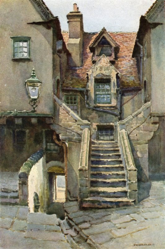 في White Horse Close (لون litho) بواسطة إرنست ويليام هاسلهوست