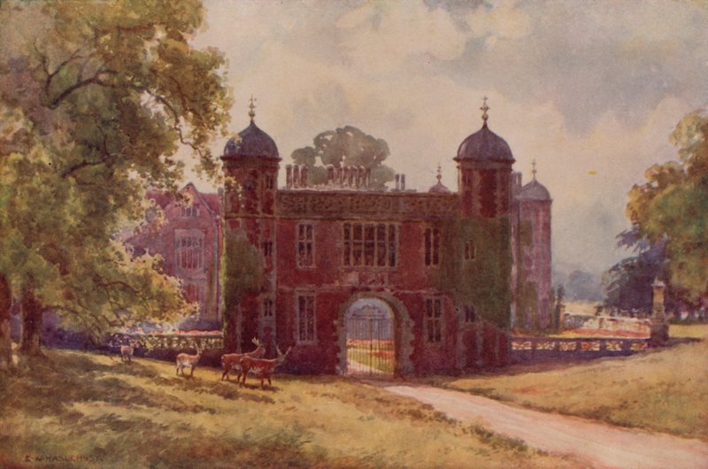 البوابة ، Charlecote (لون ليثو) بواسطة إرنست ويليام هاسلهوست