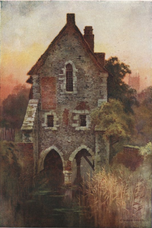منزل Greyfriars (لون ليثو) بواسطة إرنست ويليام هاسلهوست
