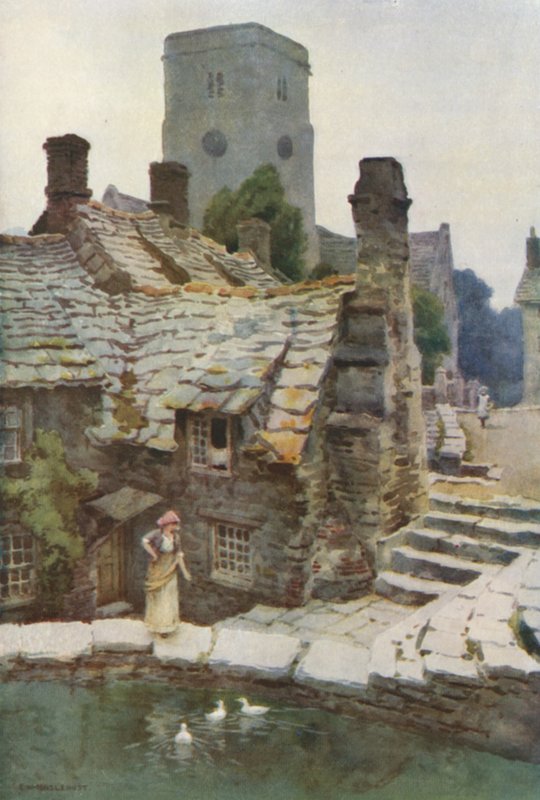 The Mill Pond ، Old Swanage (أعضاء اللون) بواسطة إرنست ويليام هاسلهوست