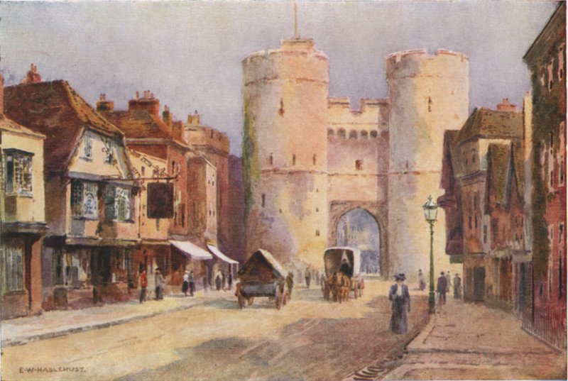Westgate (لون ليثو) بواسطة إرنست ويليام هاسلهوست