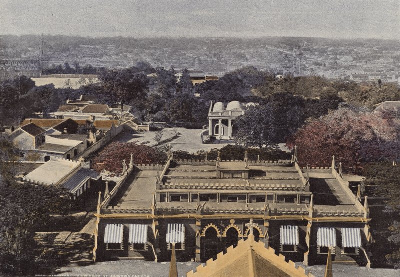 بنغالور ، عرض مأخوذ من سانت أندريه بواسطة المصور الأوروبي