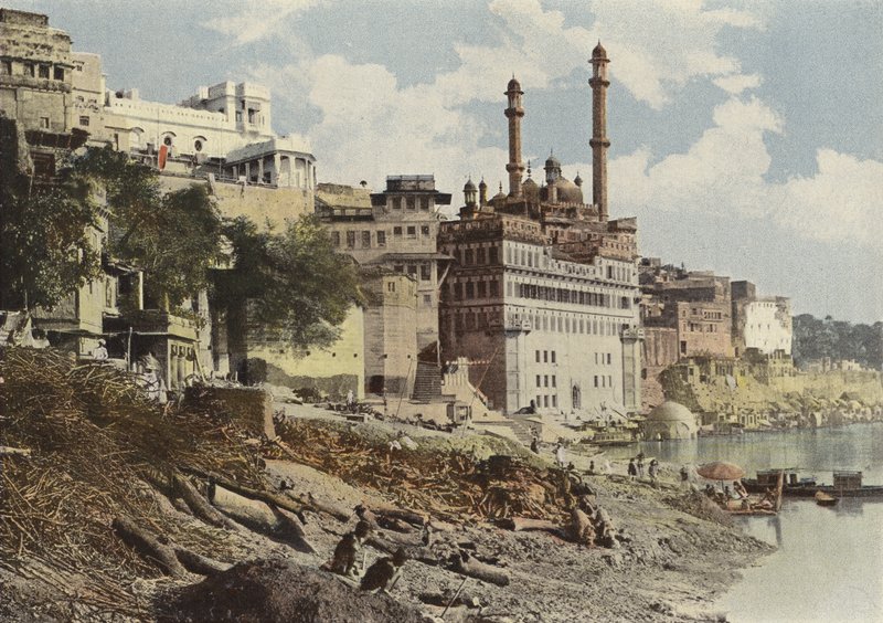Benares ، Mosquee Durur Zeb بواسطة المصور الأوروبي