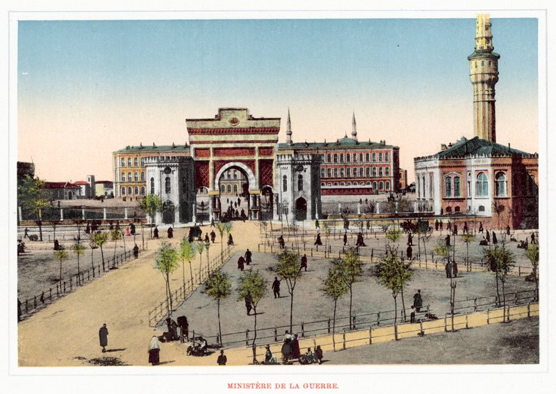 وزارة الحرب (صورة ملونة) بواسطة المصور الأوروبي