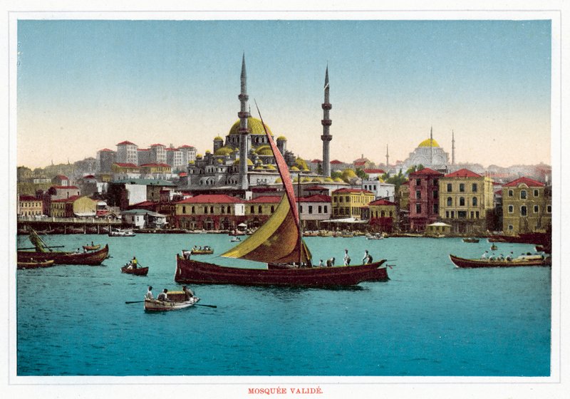 Mosquee Valide (صورة ملونة) بواسطة المصور الأوروبي