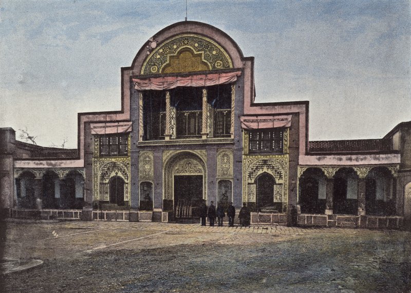 طهران ، Porte Du Palais Du Schah ، Avenue Des Diamants بواسطة المصور الأوروبي