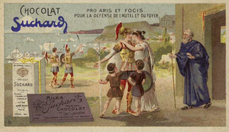 Pro aris et focis (لمذابحنا ومداخننا) بواسطة المدرسة الأوروبية