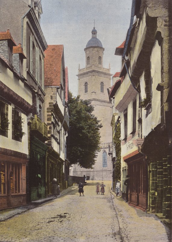 Auray ، شارع Du Loch بواسطة المصور الأوروبي