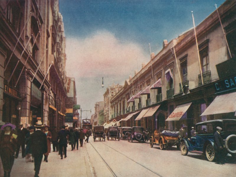 Calle Ahumada, Santiago, Chile (photo) بواسطة المصور الأوروبي