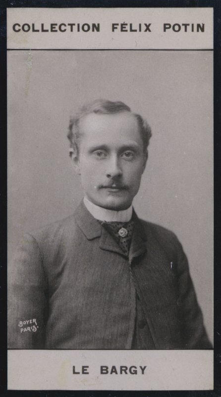 Charles-Gustave-Antoine Le Bargy (1858) (b / w photo) بواسطة المصور الأوروبي