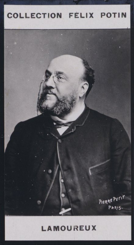 Charles Lamoureux (1834-1899) (b/w photo) بواسطة المصور الأوروبي